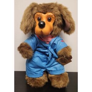 Vintage Robert Raikes Original "52496 Jasper" Wooden Face Doll w/ tags